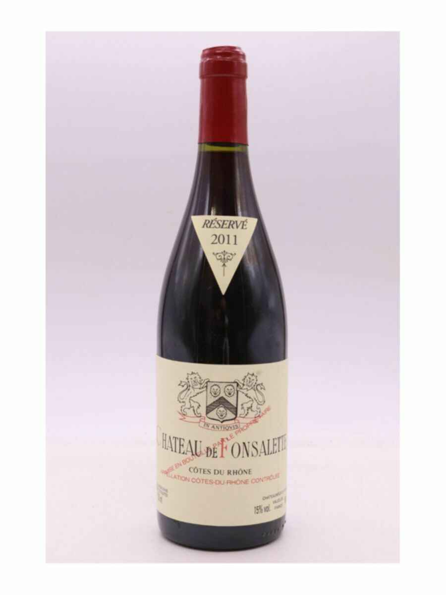 Chateau De Fonsalette Cotes Du Rhone 2011
