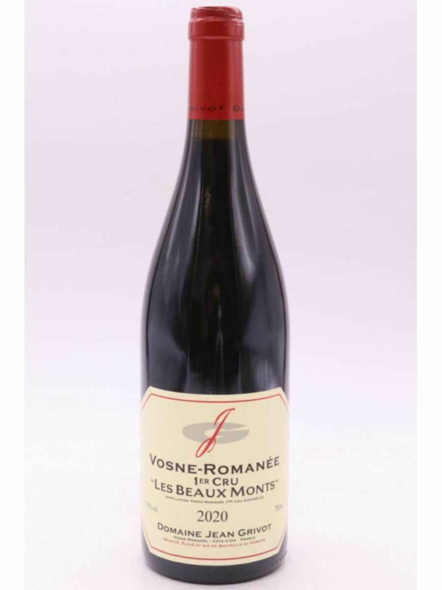 Jean Grivot Vosne Romanee Les Beaux Monts 1er Cru 2020