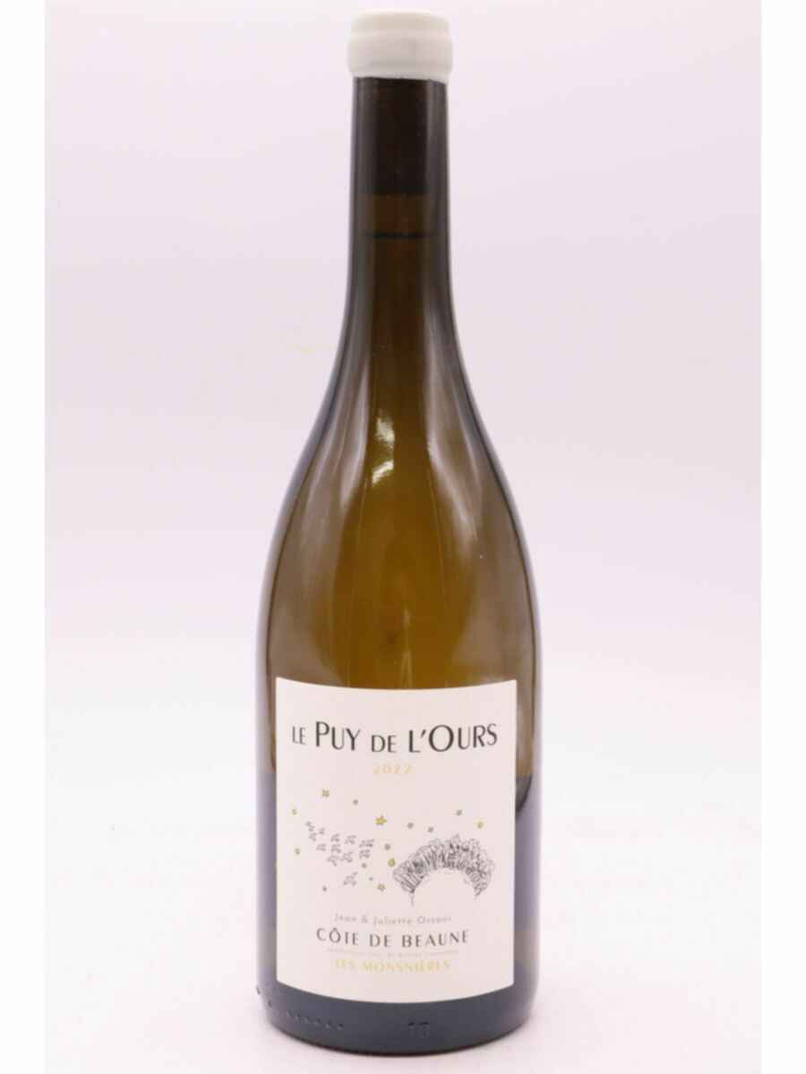 Puy De L'ours Cote De Beaune Les Monsnieres Blanc 2022