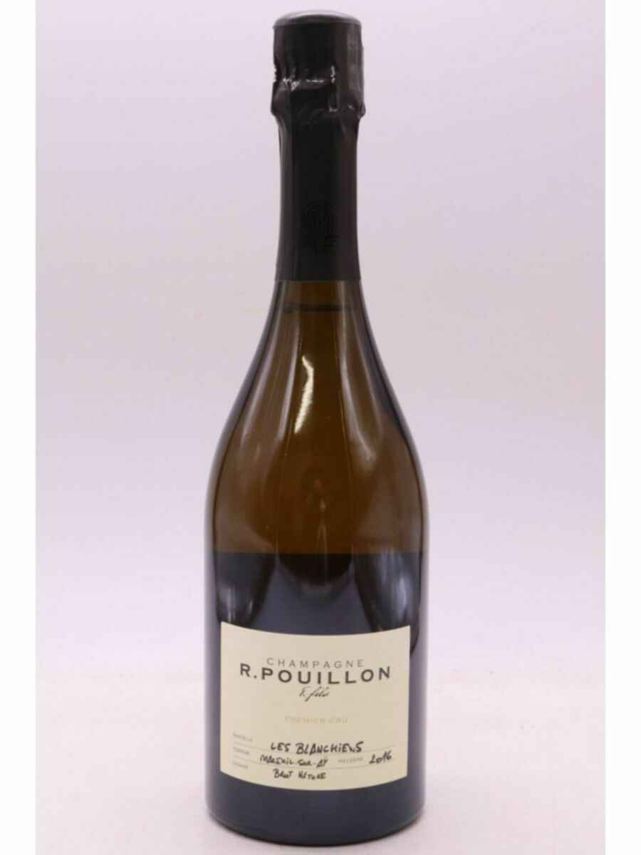 R Pouillon 1er Cru Les Blanchiens Brut Nature 2016
