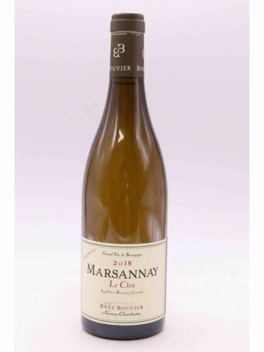 Rene Bouvier Marsannay Blanc Le Clos 2018