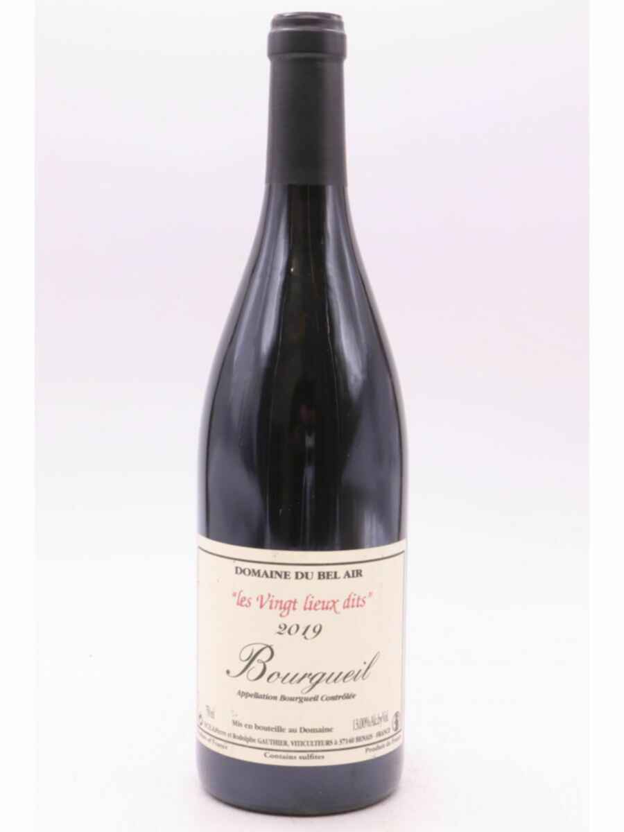 Bel Air Bourgueil Les Vingt Lieux Dits 2019