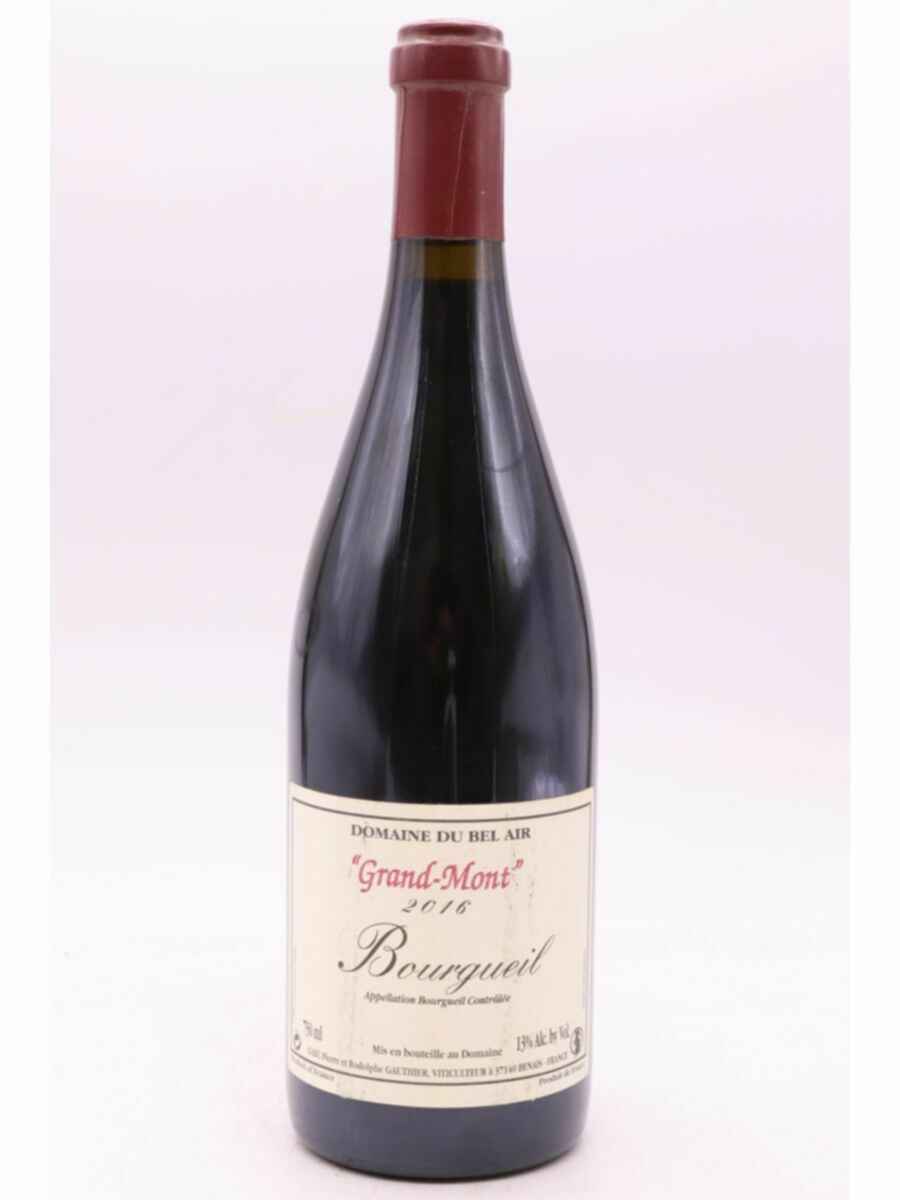 Bel Air Bourgueil Grand Mont 2016