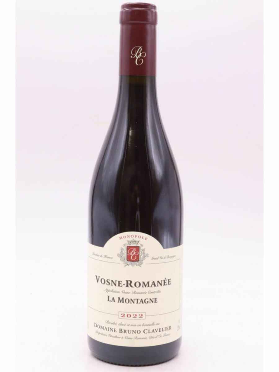 Bruno Clavelier Vosne Romanee La Montagne 2022