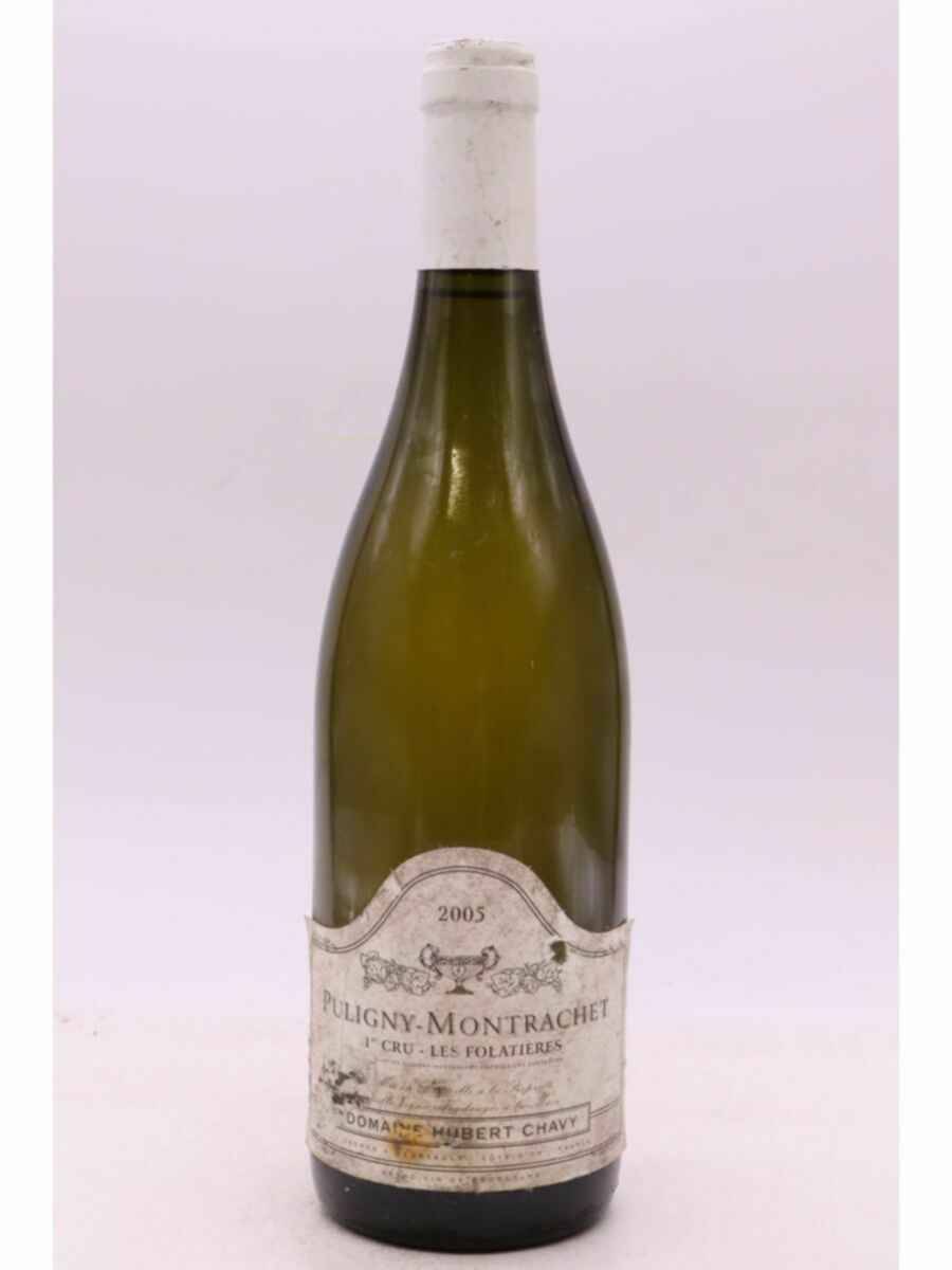 Hubert Chavy Puligny Montrachet 1er Cru Les Folatieres 2005