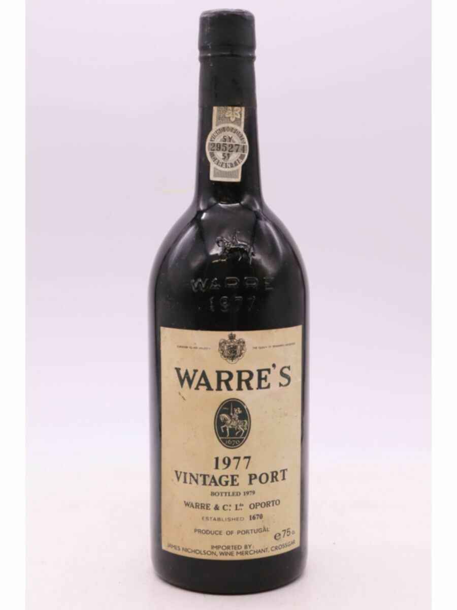 Warre's Vintage Port 1977
