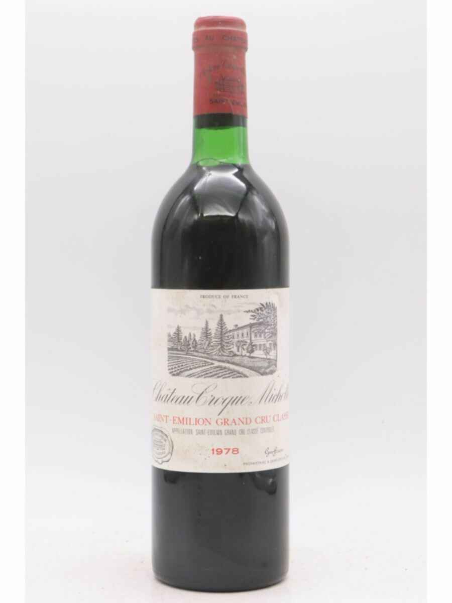 Chateau Croque Michotte 1978