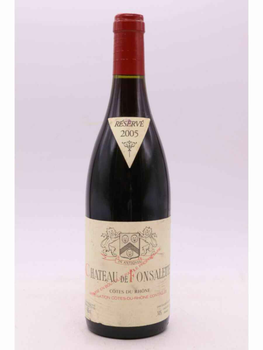 Rayas Chateau De Fonsalette Reserve 2005