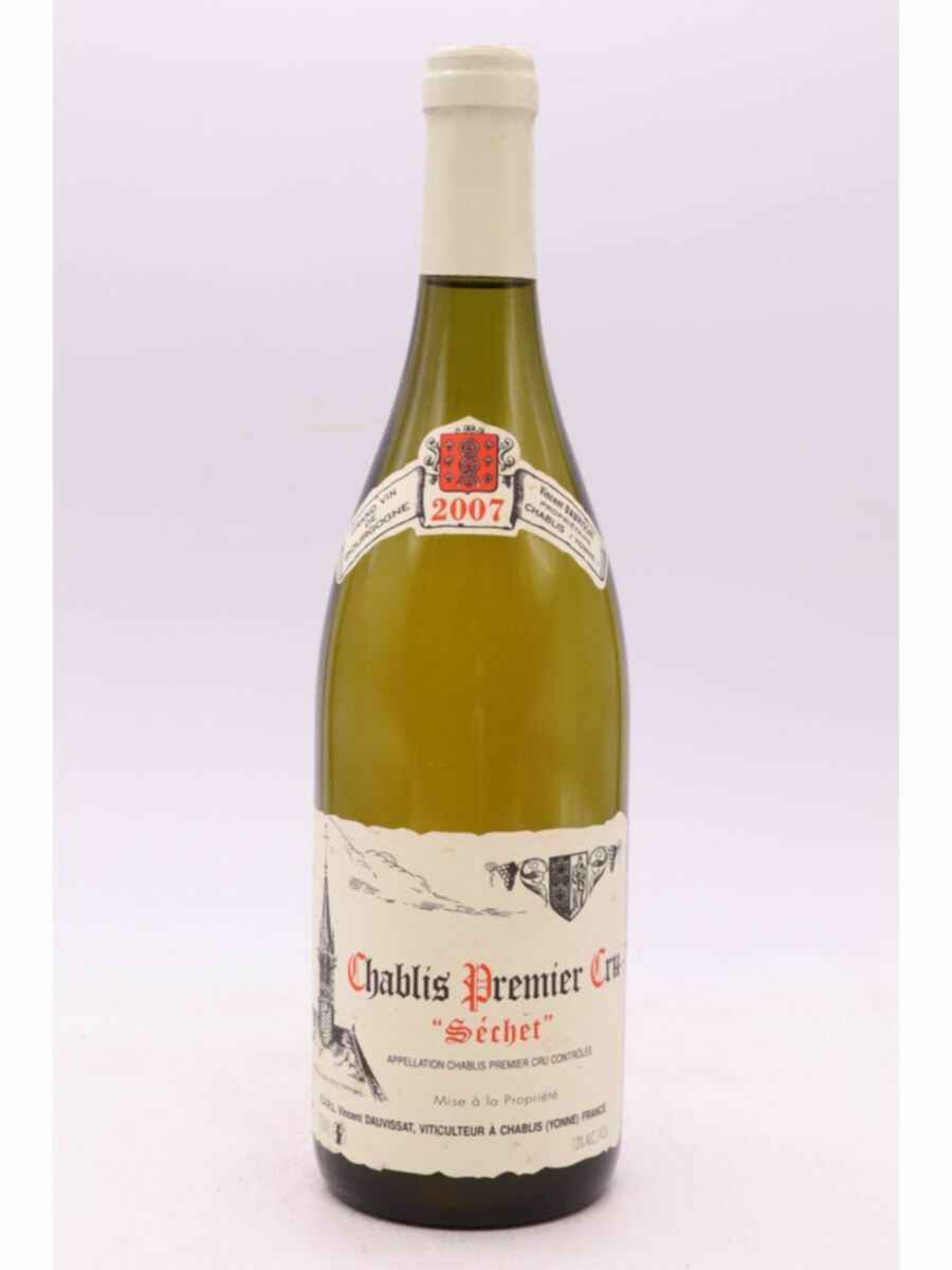 Vincent Dauvissat Chablis Sechet 1er Cru 2007