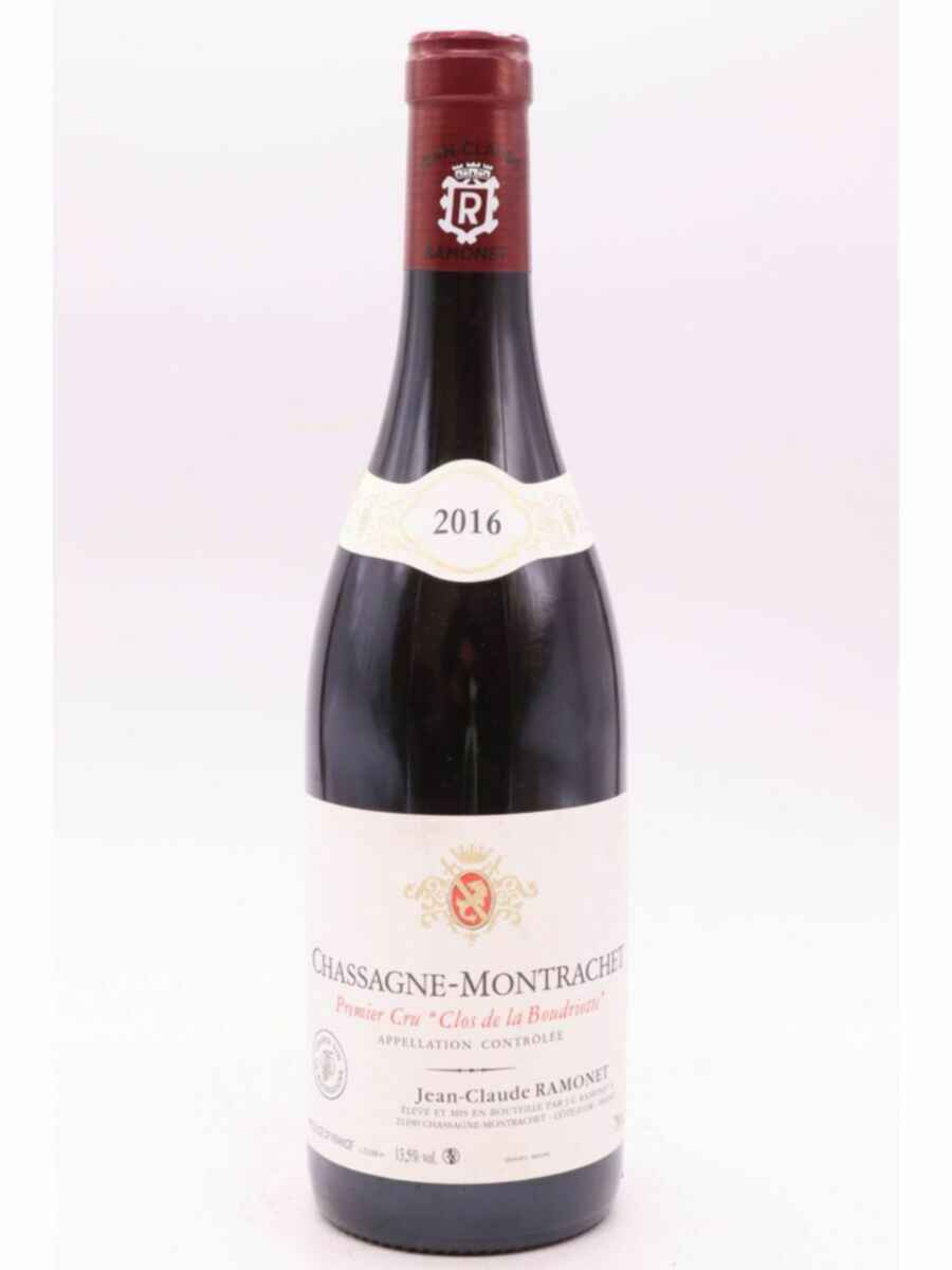 Jean Claude Ramonet Chassagne-montrachet Clos De La Boudriotte Rouge 1er Cru 2016