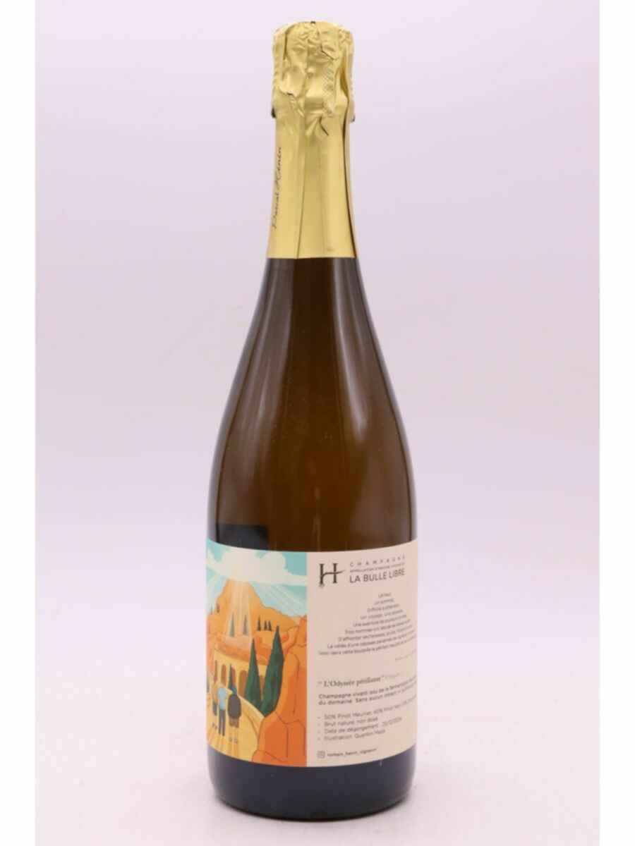 Romain Henin La Bulle Libre L'odyssee Petillante Brut Nature N.V.
