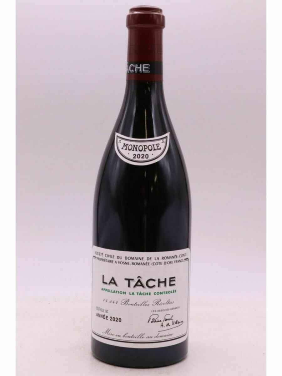De La Romanee Conti La Tache Grand Cru 2020
