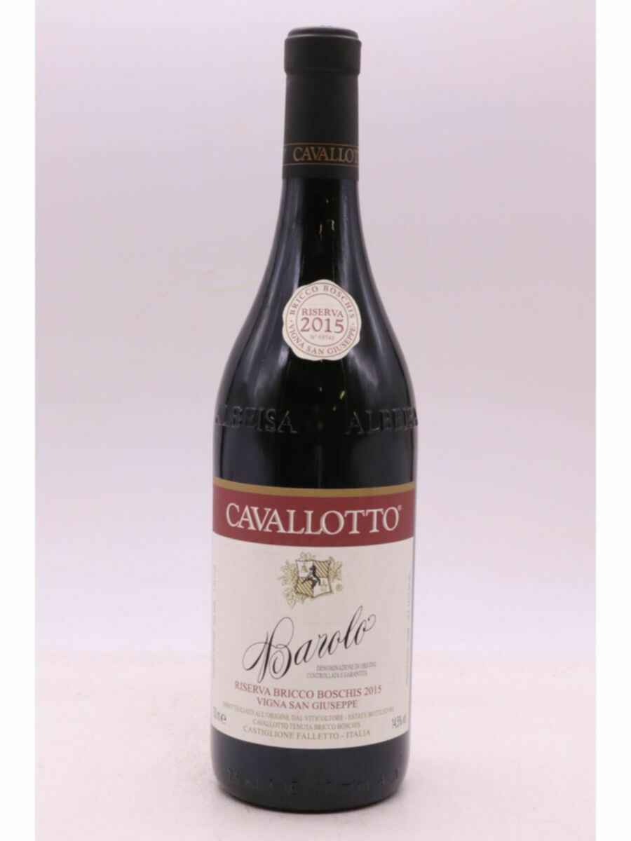 Cavallotto Barolo Bricco Boschis Vigna San Giuseppe Riserva 2015