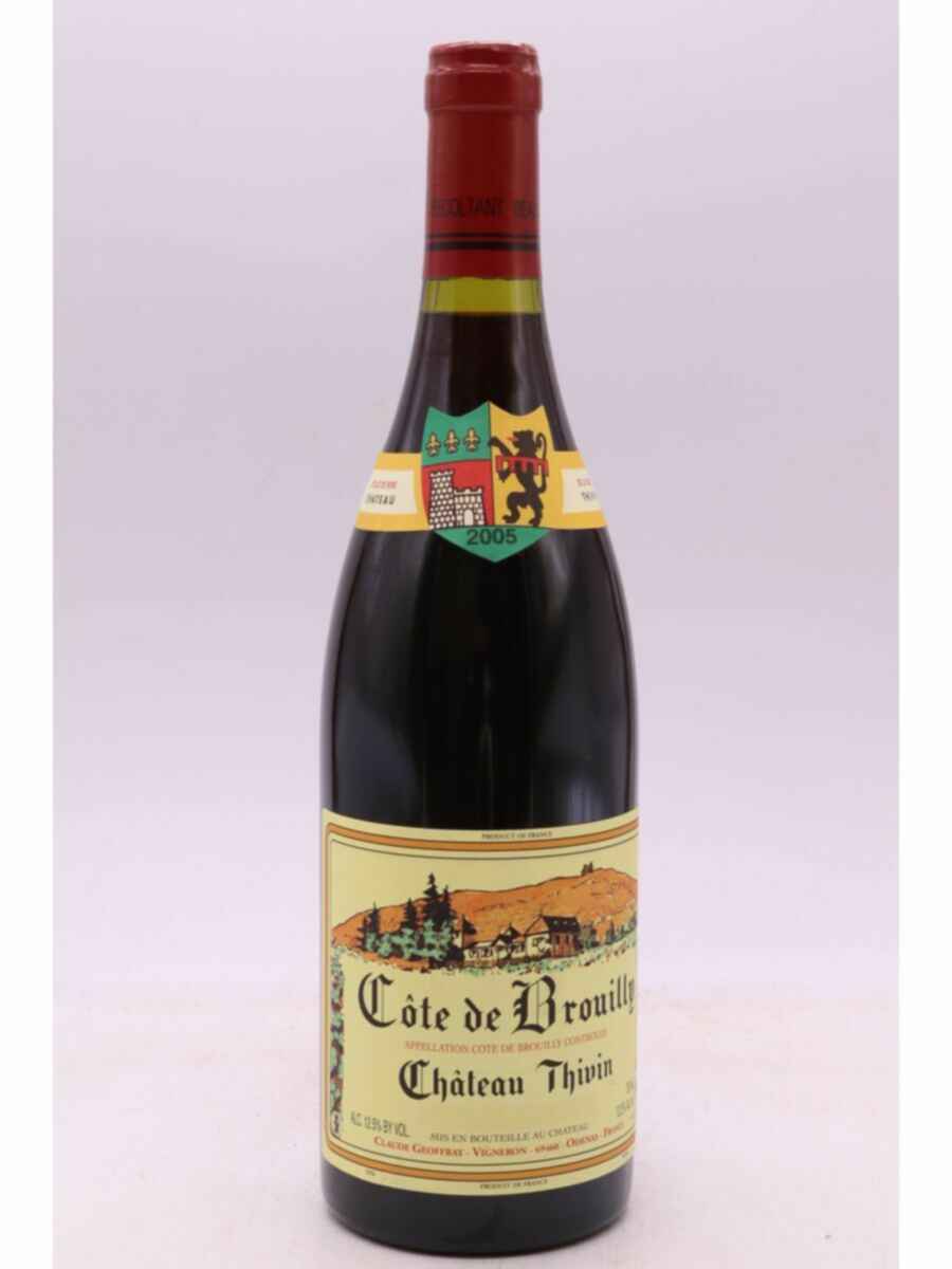 Chateau Thivin Cote De Brouilly 2005