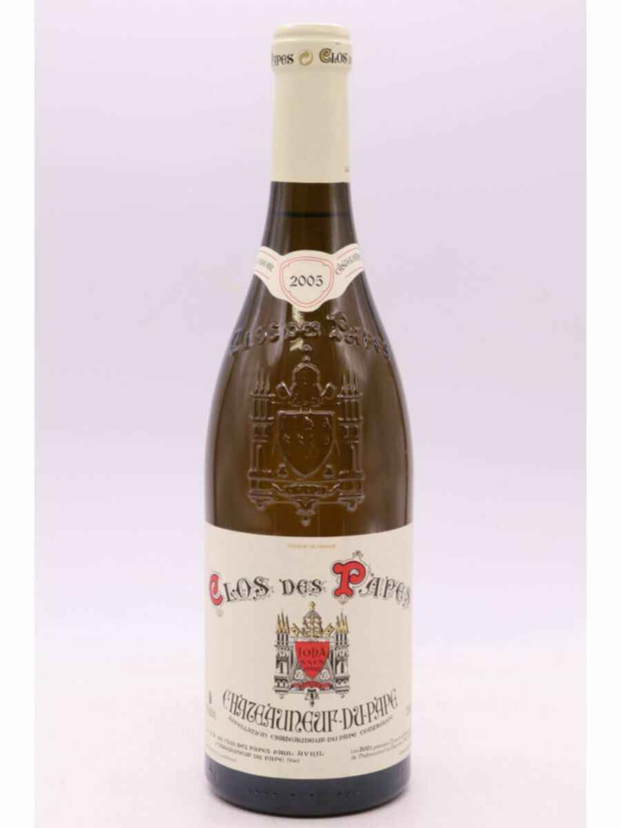 Clos De L'oratoire Des Papes Cheauneuf Du Pape Blanc 2005