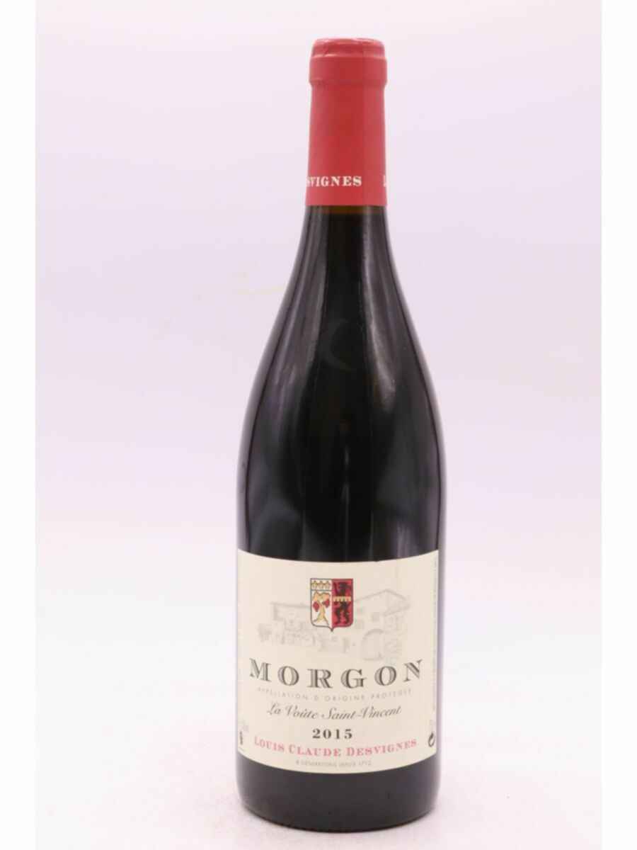 Louis Claude Desvignes Morgon La Voute Saint Vincent 2015