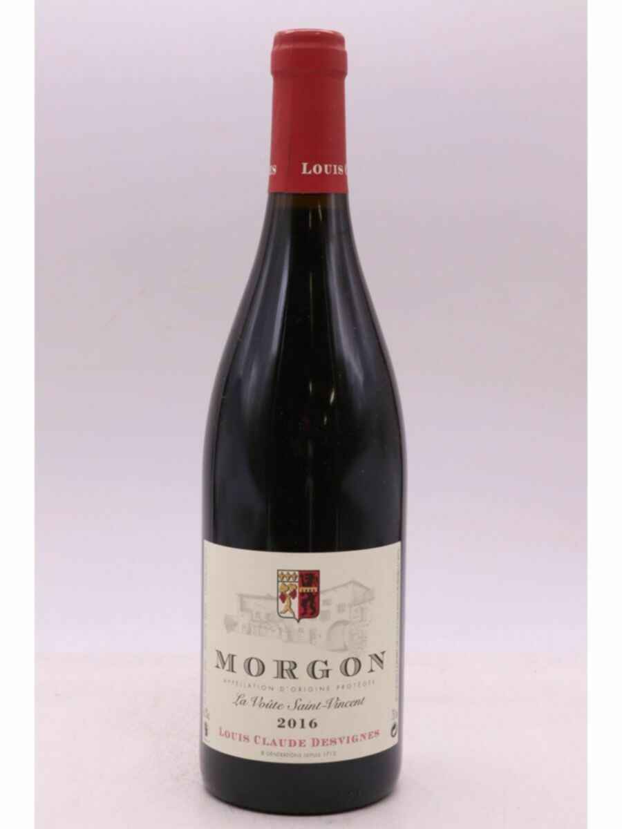 Louis Claude Desvignes Morgon La Voute Saint Vincent 2016