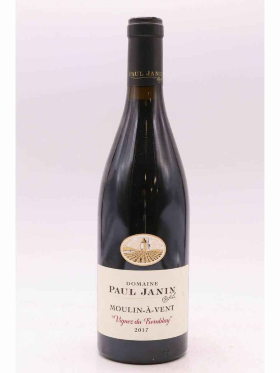 Paul Janin Moulin A Vent Les Vignes Du Tremblay 2017