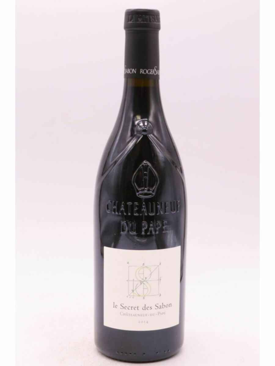 Roger Sabon Chateauneuf-du-pape Le Secret Des Sabon 2014