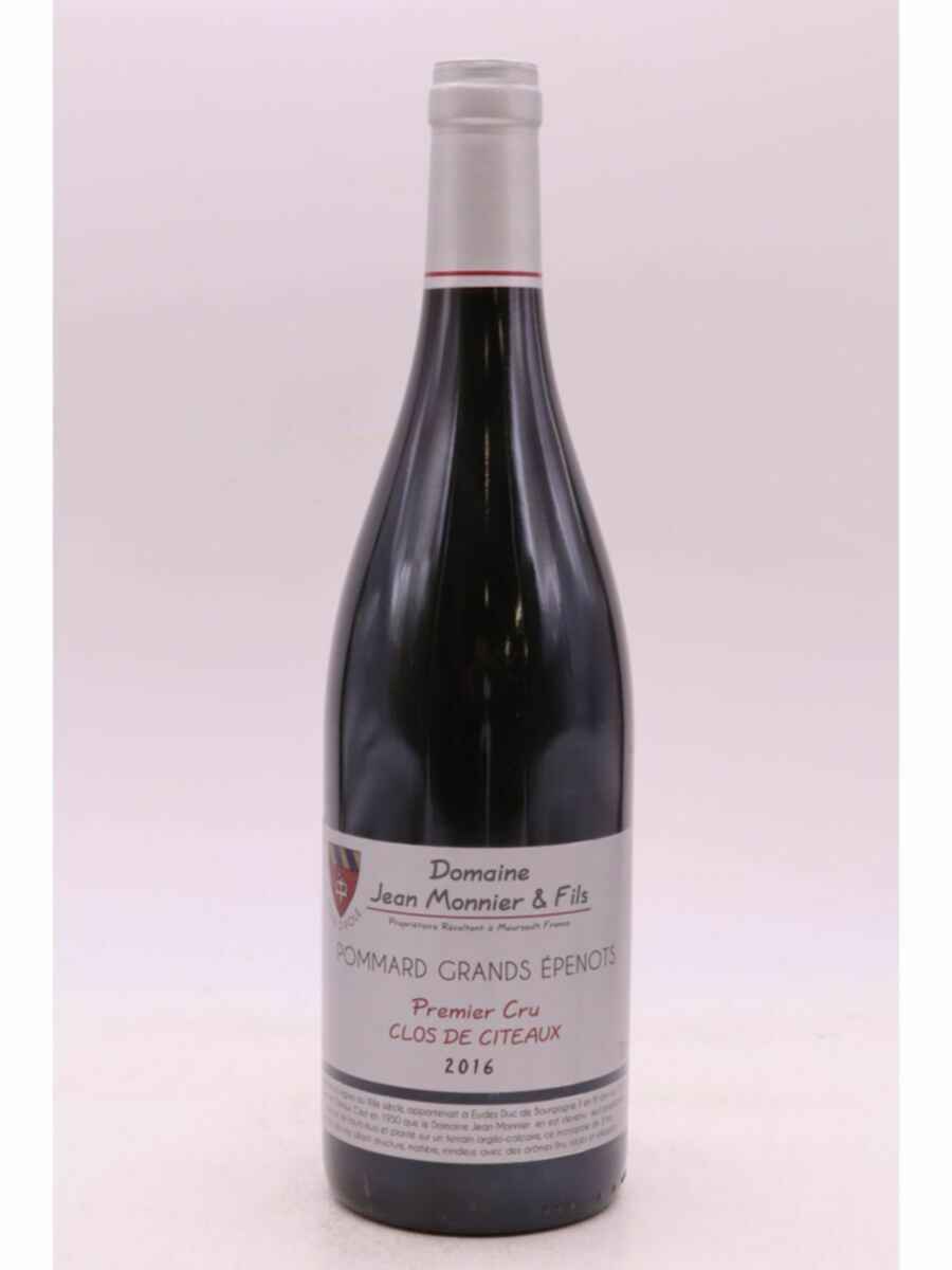 Jean Monnier Pommard Epenots Clos De Citeaux 1er Cru 2016