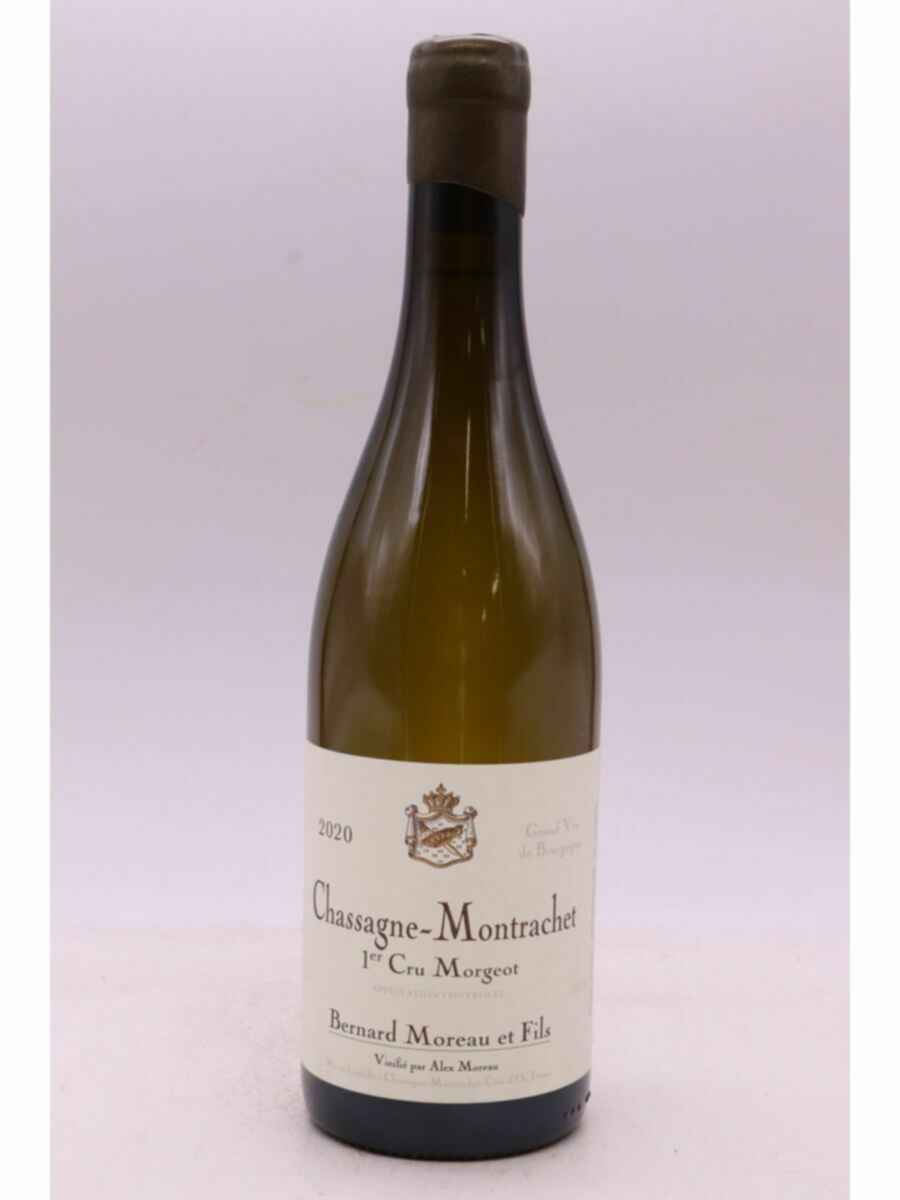 Bernard Moreau Chassagne Montrachet Morgeot Blanc   1er Cru 2020