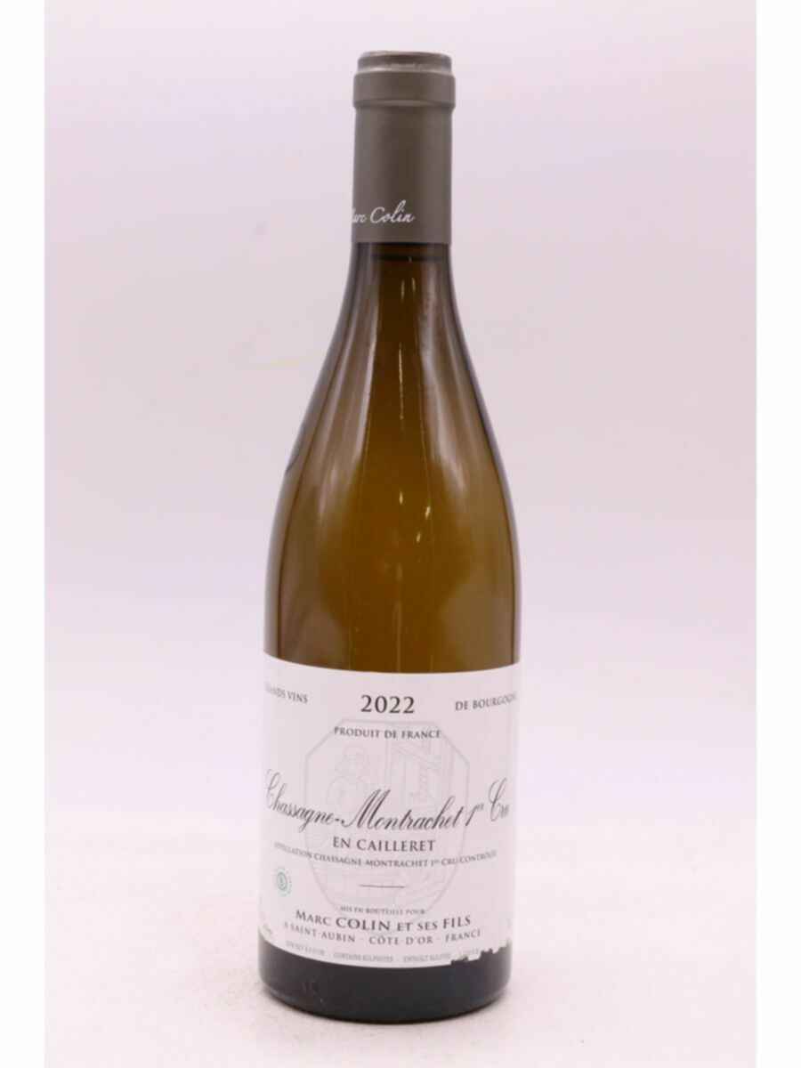 Marc Colin Chassagne Montrachet Les Caillerets 1er Cru 2022