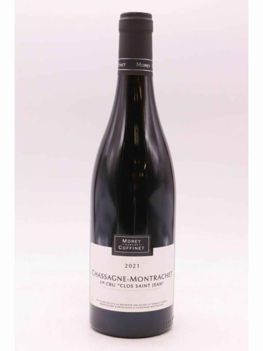 Morey Coffinet Chassagne Montrachet Clos Saint Jean Rouge 1er Cru 2021