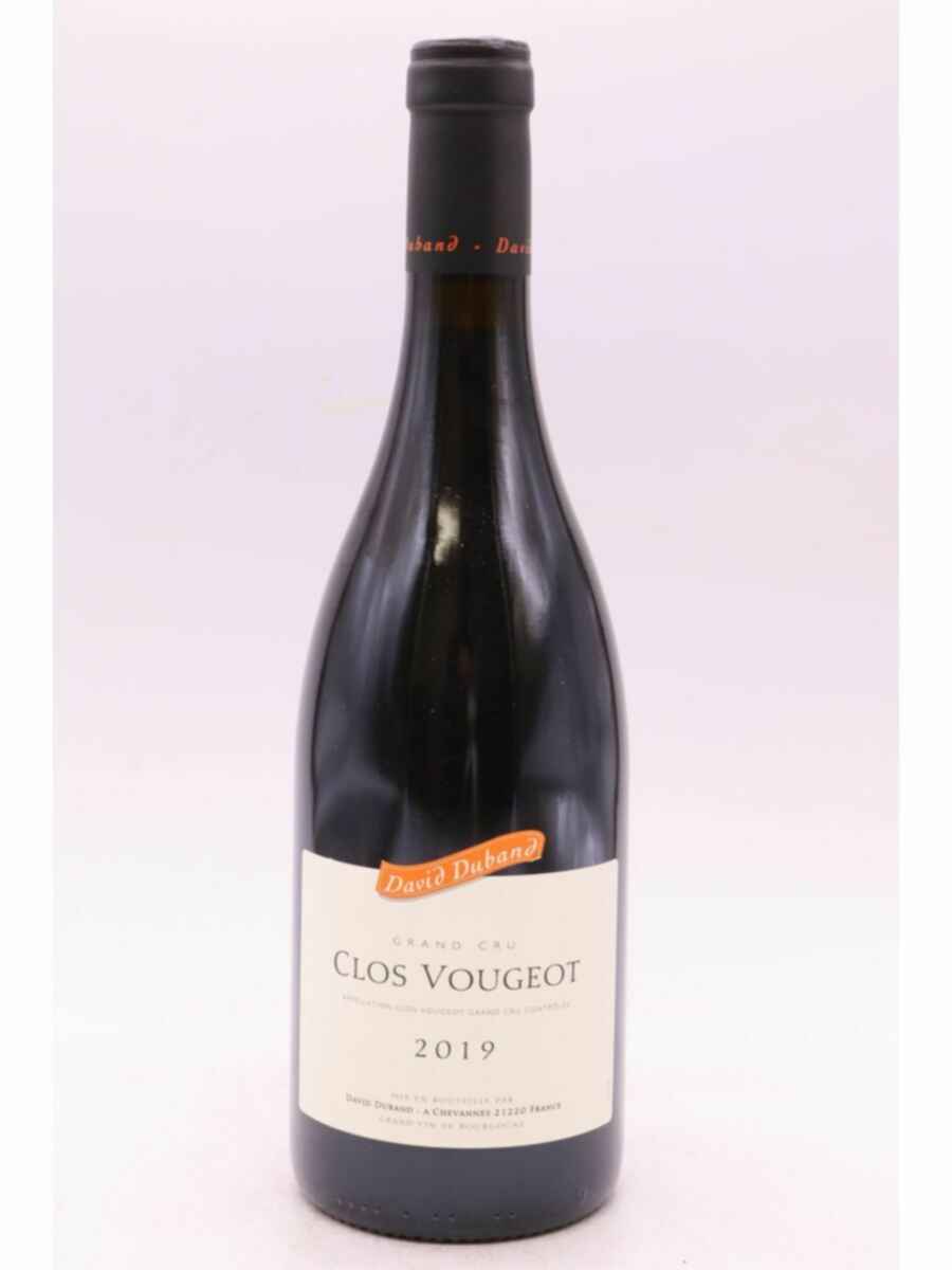 David Duband Clos Vougeot Grand Cru 2019