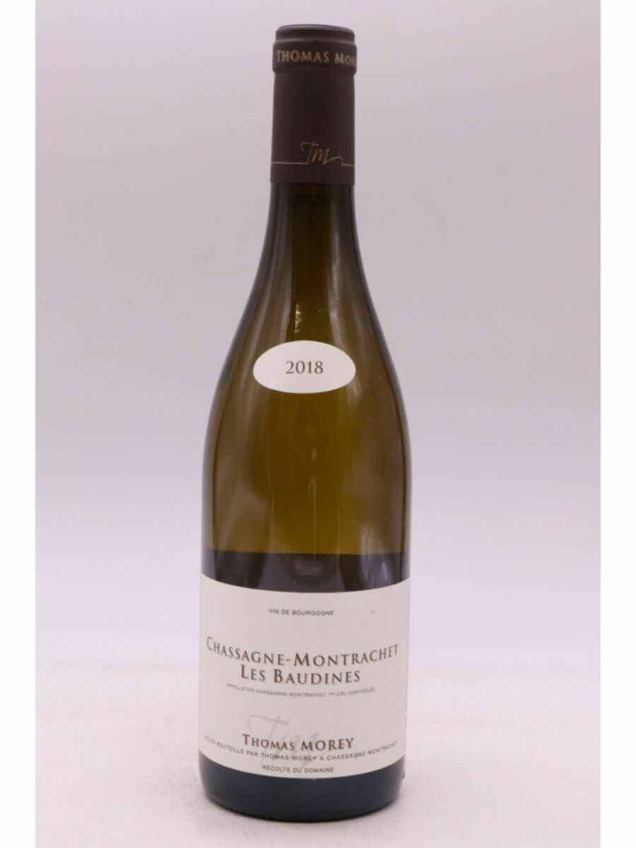 Thomas Morey Chassagne Montrachet 1er Cru Les Baudines 2018