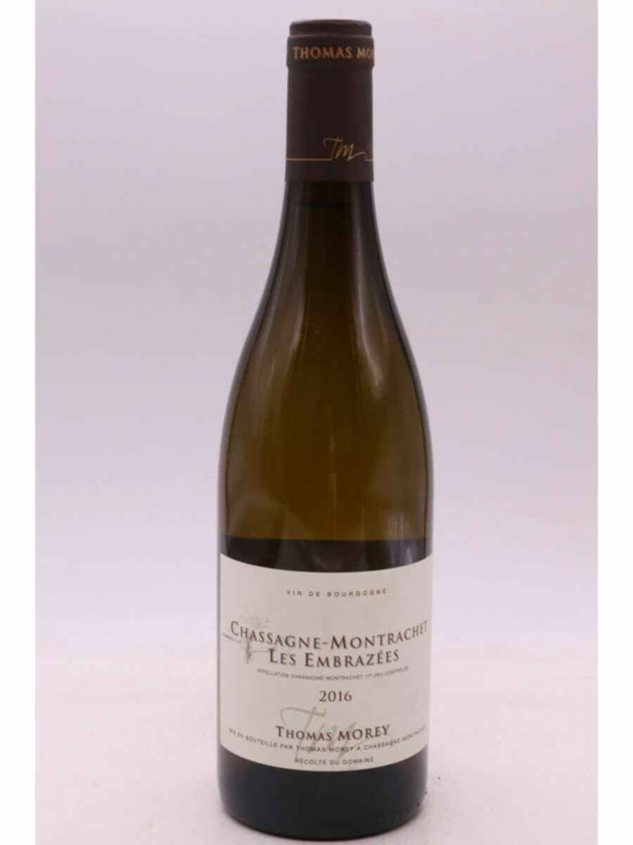 Thomas Morey Chassagne Montrachet Les Embrazees 1er Cru 2016