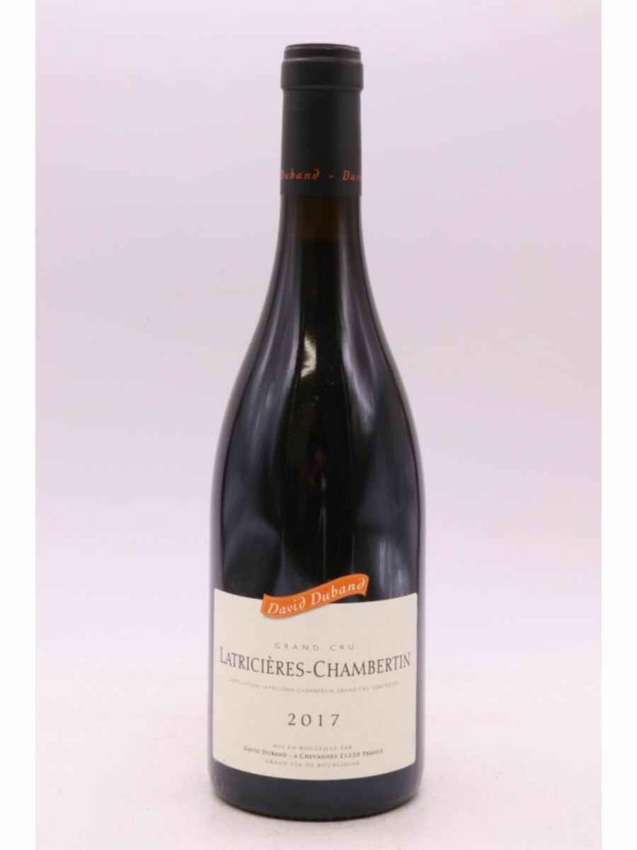 David Duband Latricieres Chambertin Grand Cru 2017