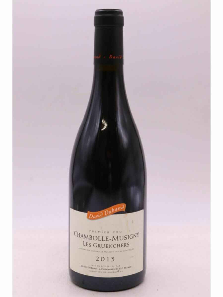 David Duband Chambolle Musigny Les Gruenchers 1er Cru 2013