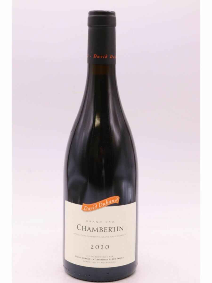 David Duband Chambertin Grand Cru 2020