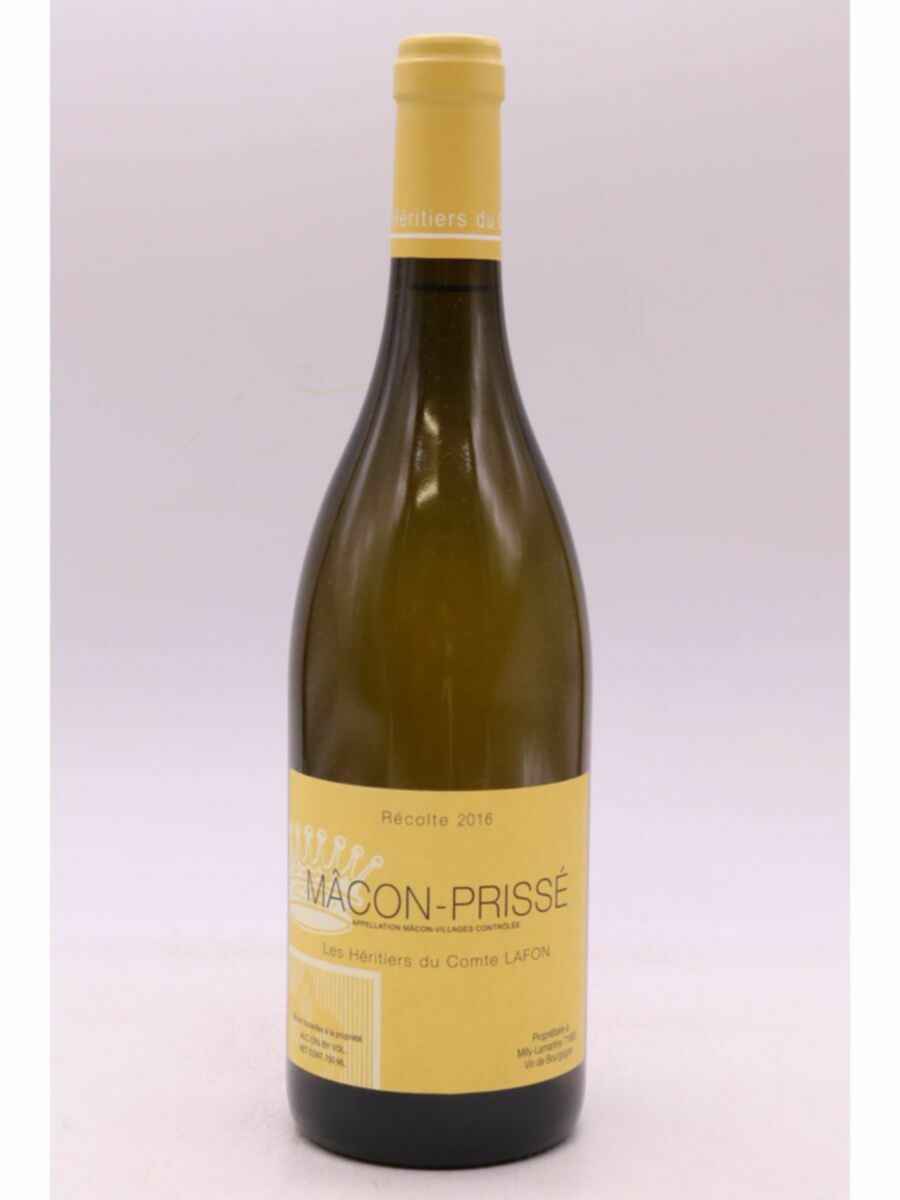 Heritiers Du Comte Lafon Macon Prisse 2016