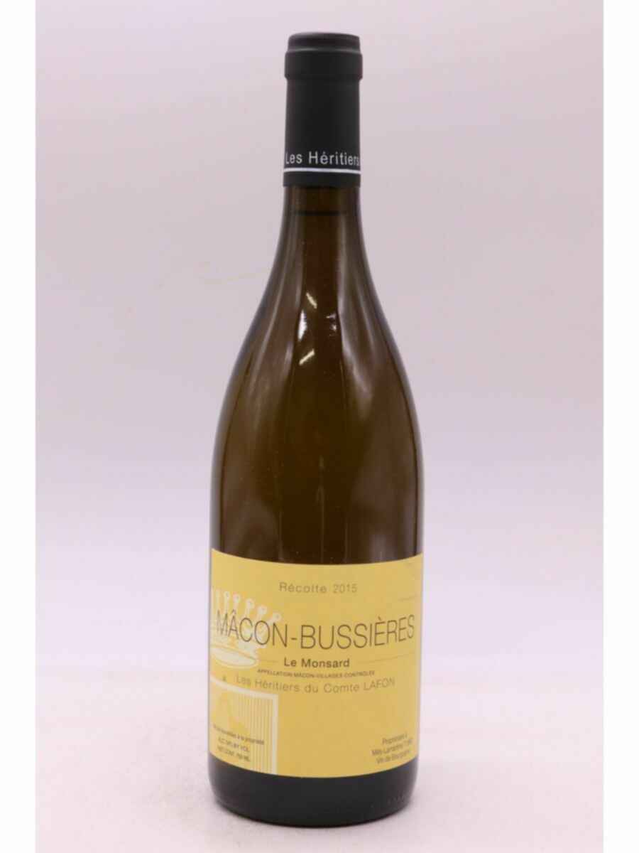 Heritiers Du Comte Lafon Macon Buissieres Monsard 2015