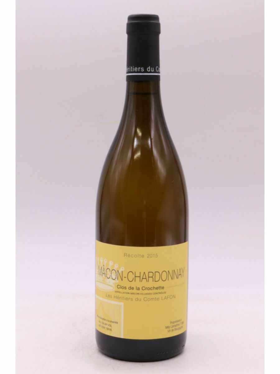 Heritiers Du Comte Lafon Macon Chardonnay Clos De La Crochette 2015