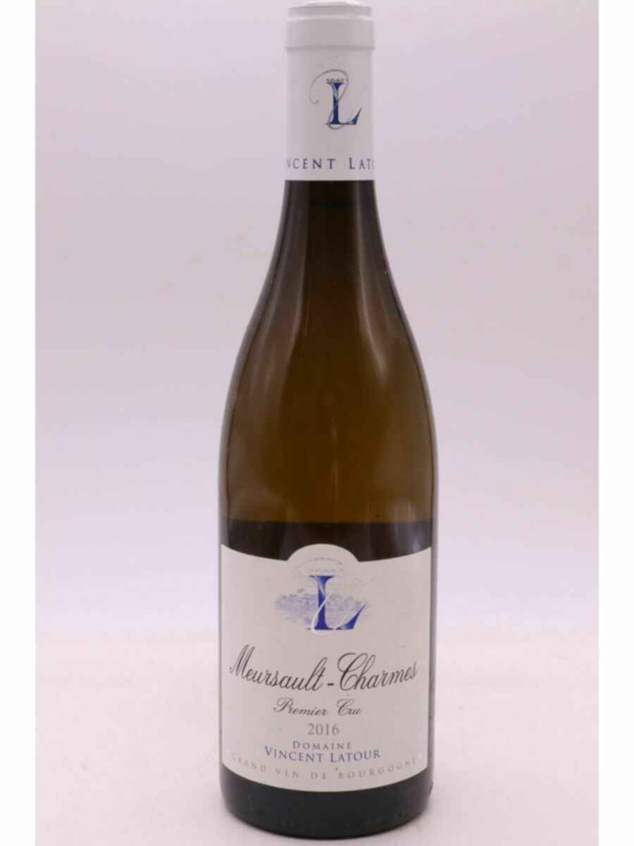 Vincent Latour Meursault Charmes   1er Cru 2016