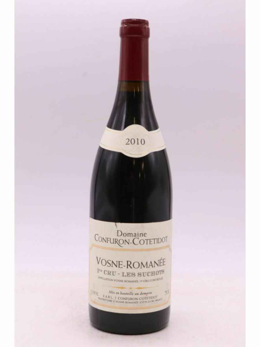 Confuron Cotetidot Vosne Romanee Les Suchots 1er Cru 2010