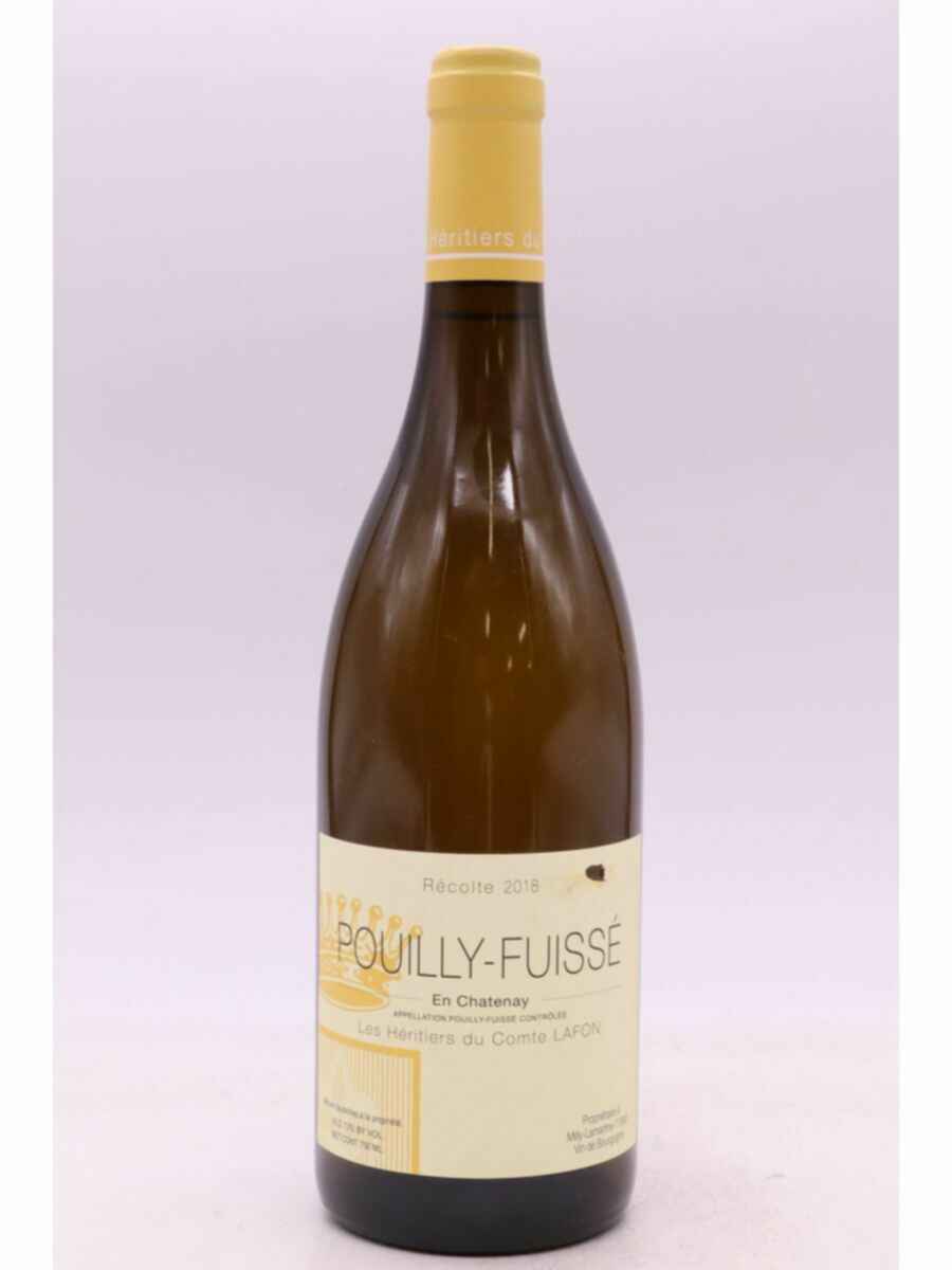 Heritiers Du Comte Lafon Pouilly Fuisse En Chatenay 2018