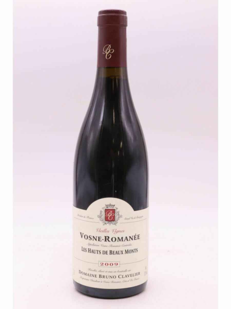 Bruno Clavelier Vosne Romanee Les Hauts De Beaux Mont Vieilles Vignes 2009