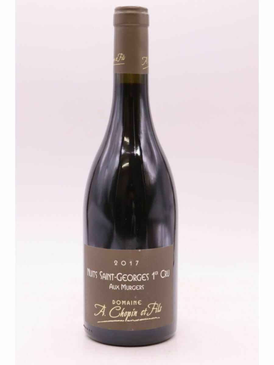 Chopin Et Fils Nuits Saint Georges 1er Cru Les Murgers 2017