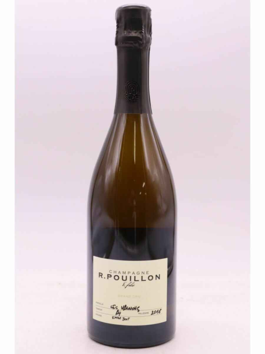 R. Pouillon Extra Brut Nature Grand Cru Les Valnons 2018