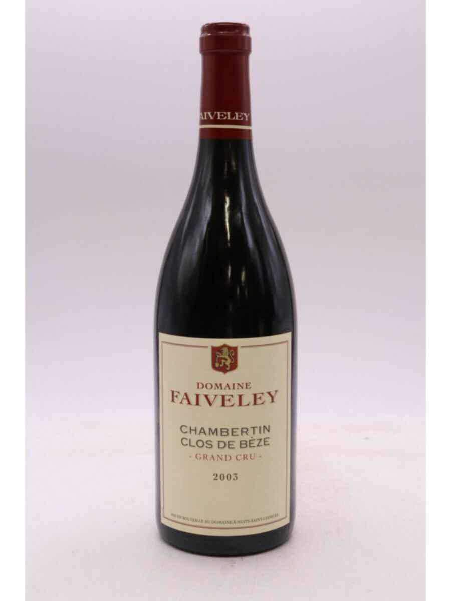 Faiveley Chambertin Clos De Beze Grand Cru 2003