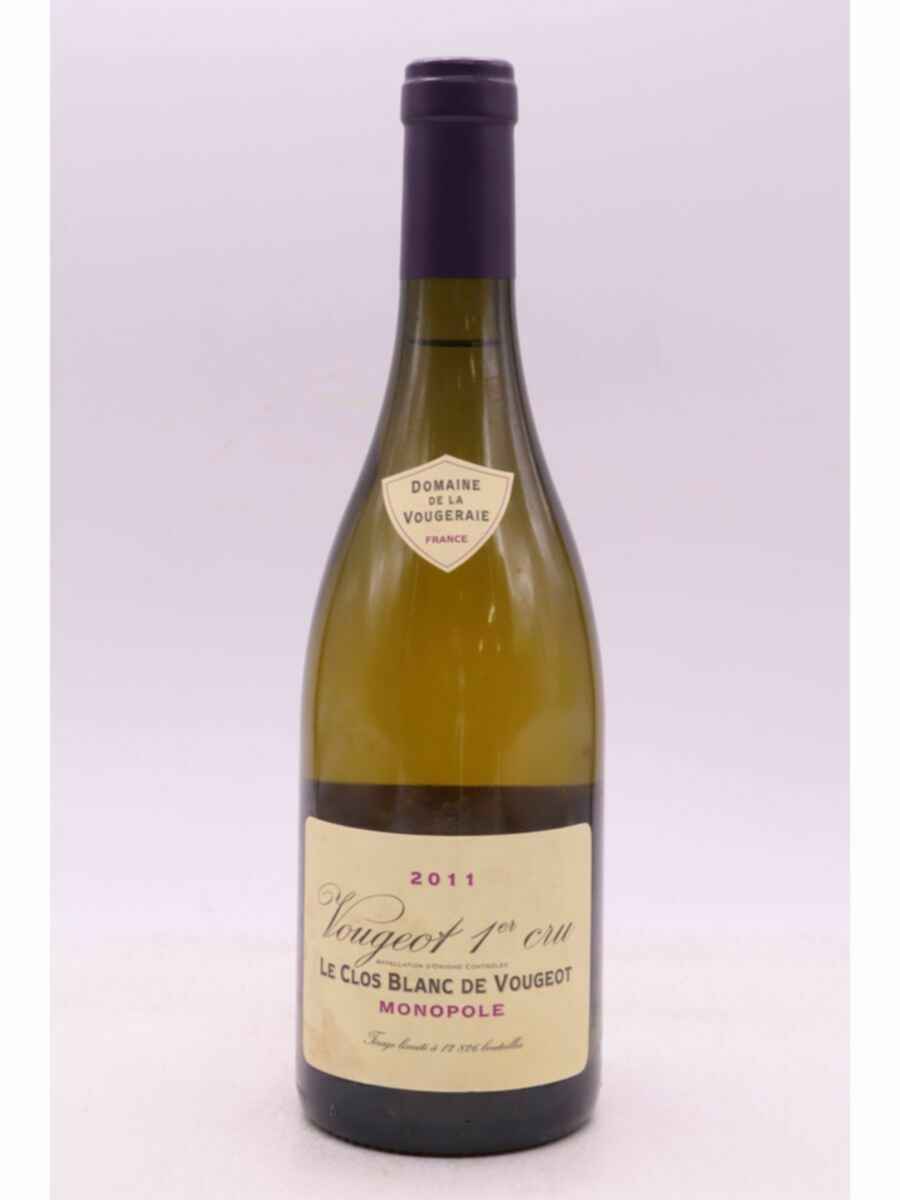 La Vougeraie Vougeot 1er Cru Clos Blanc De Vougeot Monopole 2011