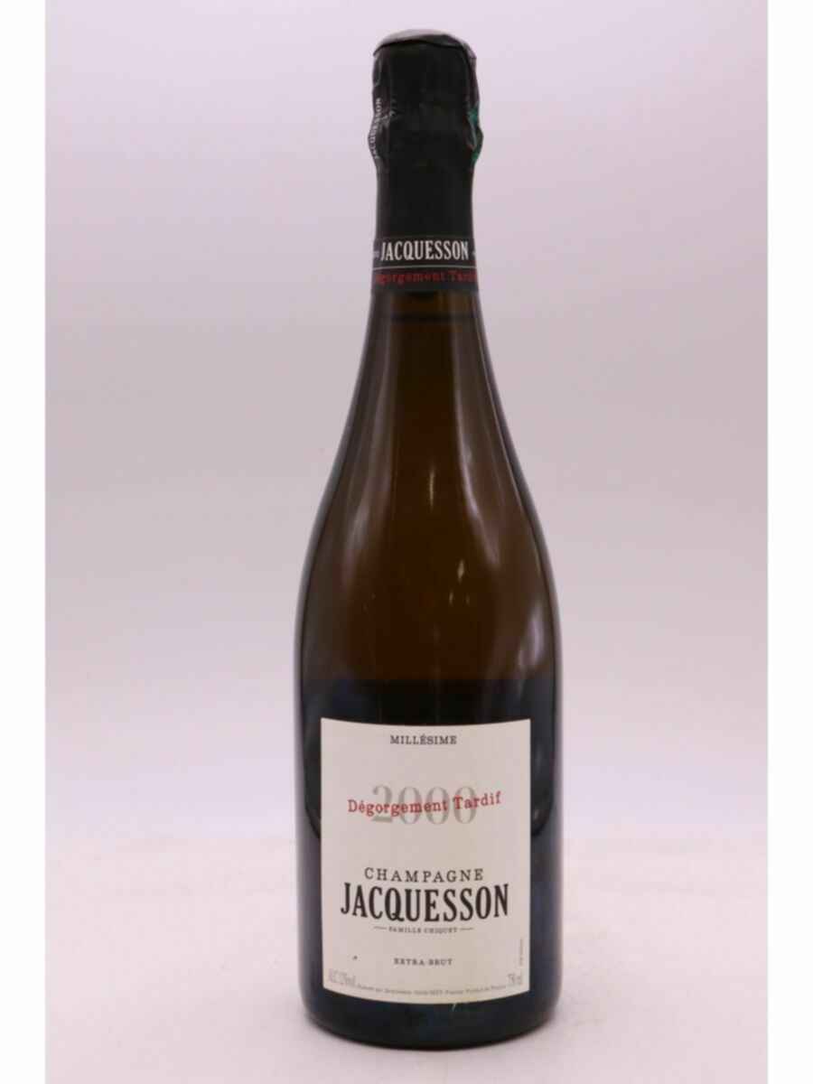 Jacquesson Degorgement Tardif Extra Brut 2000