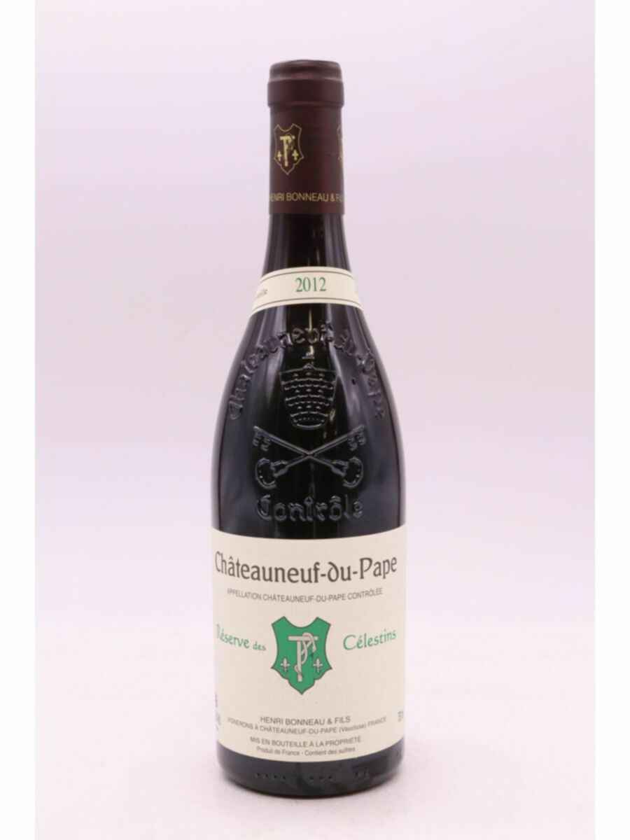 Henri Bonneau Chateauneuf Du Pape Reserve Des Celestins 2012