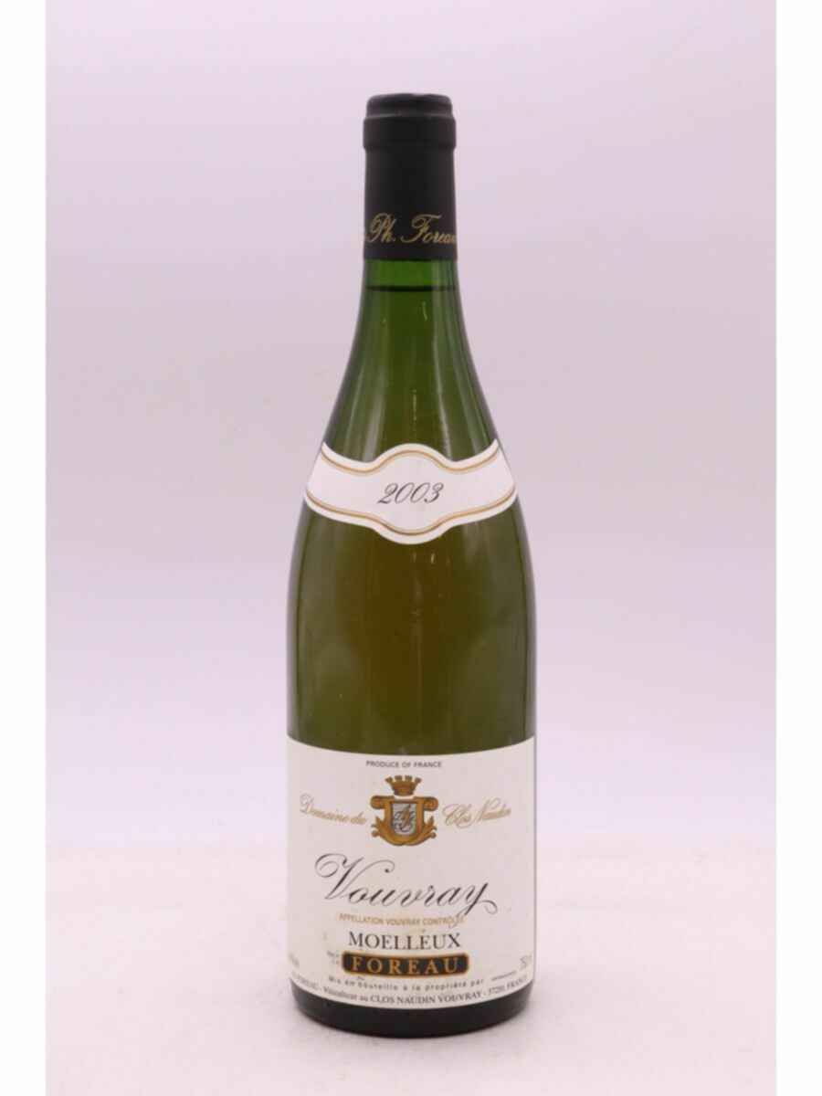 Foreau Vouvray Moelleux 2003