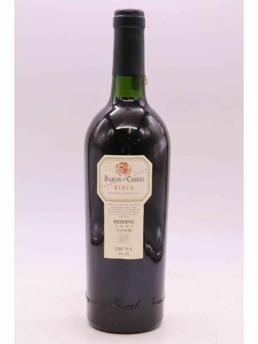 Marques De Riscal Rioja  Reserva  Baron De Chirel 1991