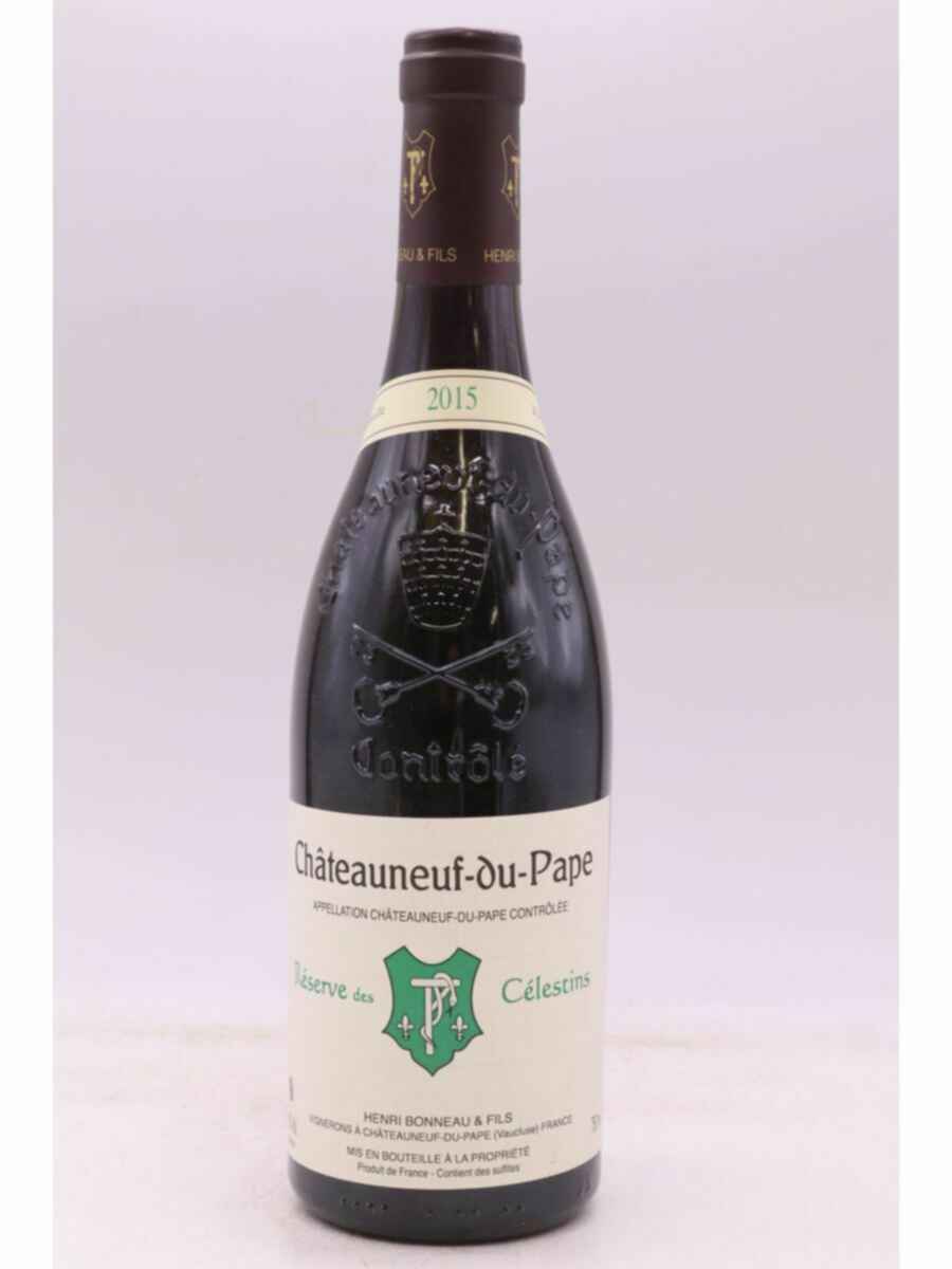 Henri Bonneau Chateauneuf Du Pape Reserve Des Celestins 2015