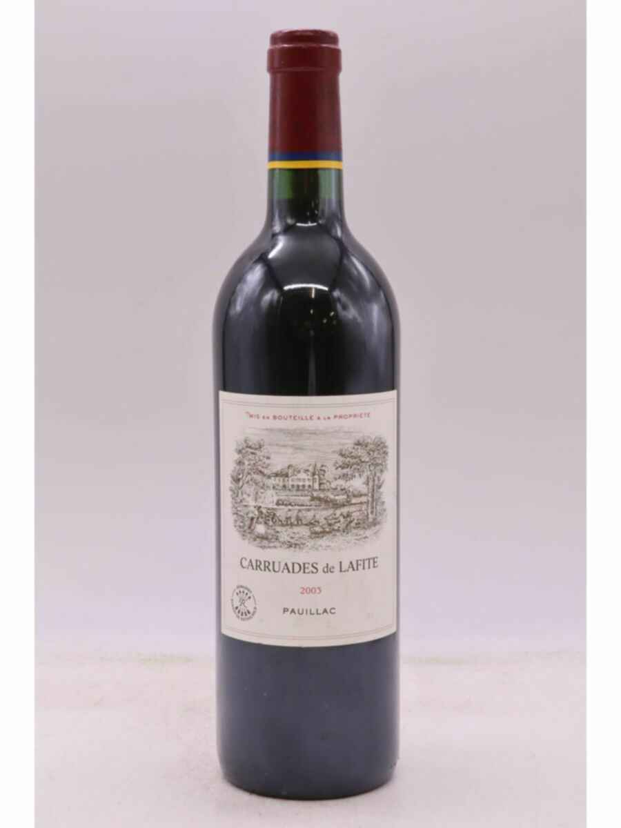 Chateau Lafite Rothschild Carruades De Lafite 2003